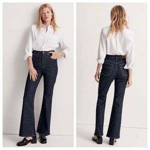 Madewell Indigo Wide Leg Jeans
